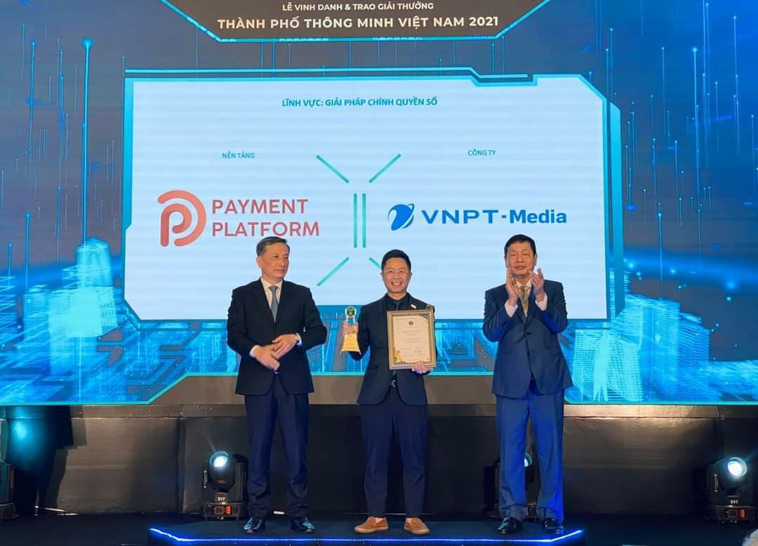 Hai nền tảng số của VNPT-Media giành giải thưởng Thành phố Thông minh 2021