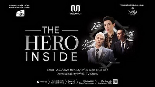 Truyền hình MyTV bảo trợ truyền thông và phát trực tiếp độc quyền Fashion Show “The Hero Inside”