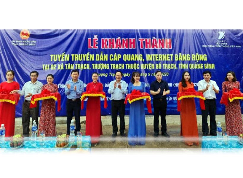 VNPT đưa Internet và 3G đến 2 xã vùng sâu vùng xa cuối cùng của Quảng Bình