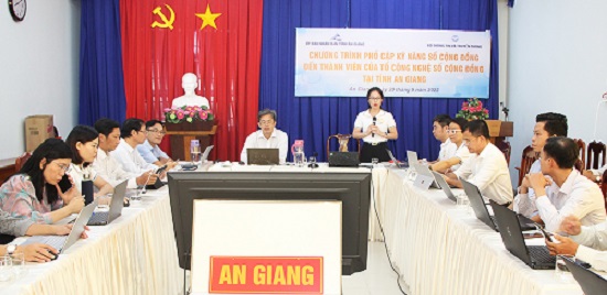Tập huấn chuyển đổi số cho hơn 6.500 thành viên Tổ Công nghệ số cộng đồng tỉnh An Giang 