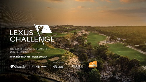 Làng Golf Việt Nam mở màn 2023 với giải Lexus Challenge trên Truyền hình MyTV