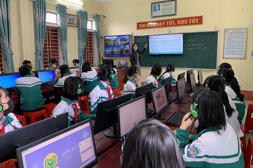 Thành phố Nam Định thực hiện chuyển đổi số toàn diện các trường học
