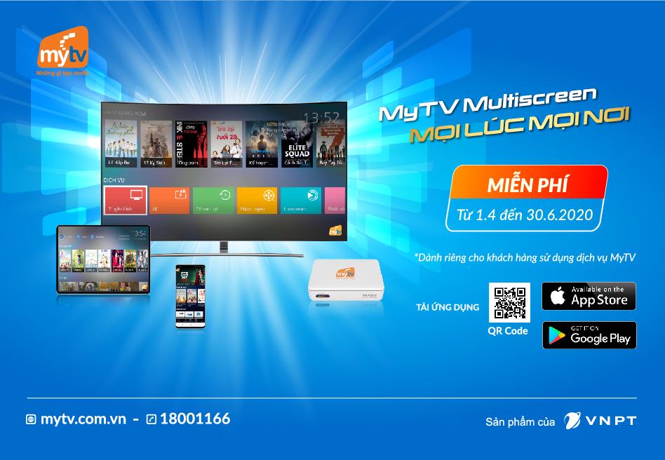 MyTV MULTISCREEN - Tính năng đa màn hình hoàn hảo thời truyền hình công nghệ lên ngôi 