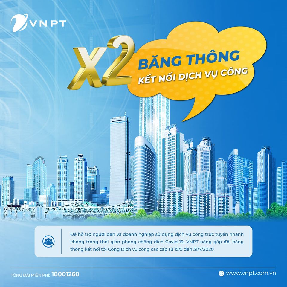 🏆 VNPT nâng GẤP ĐÔI băng thông kết nối Cổng Dịch vụ công Quốc gia