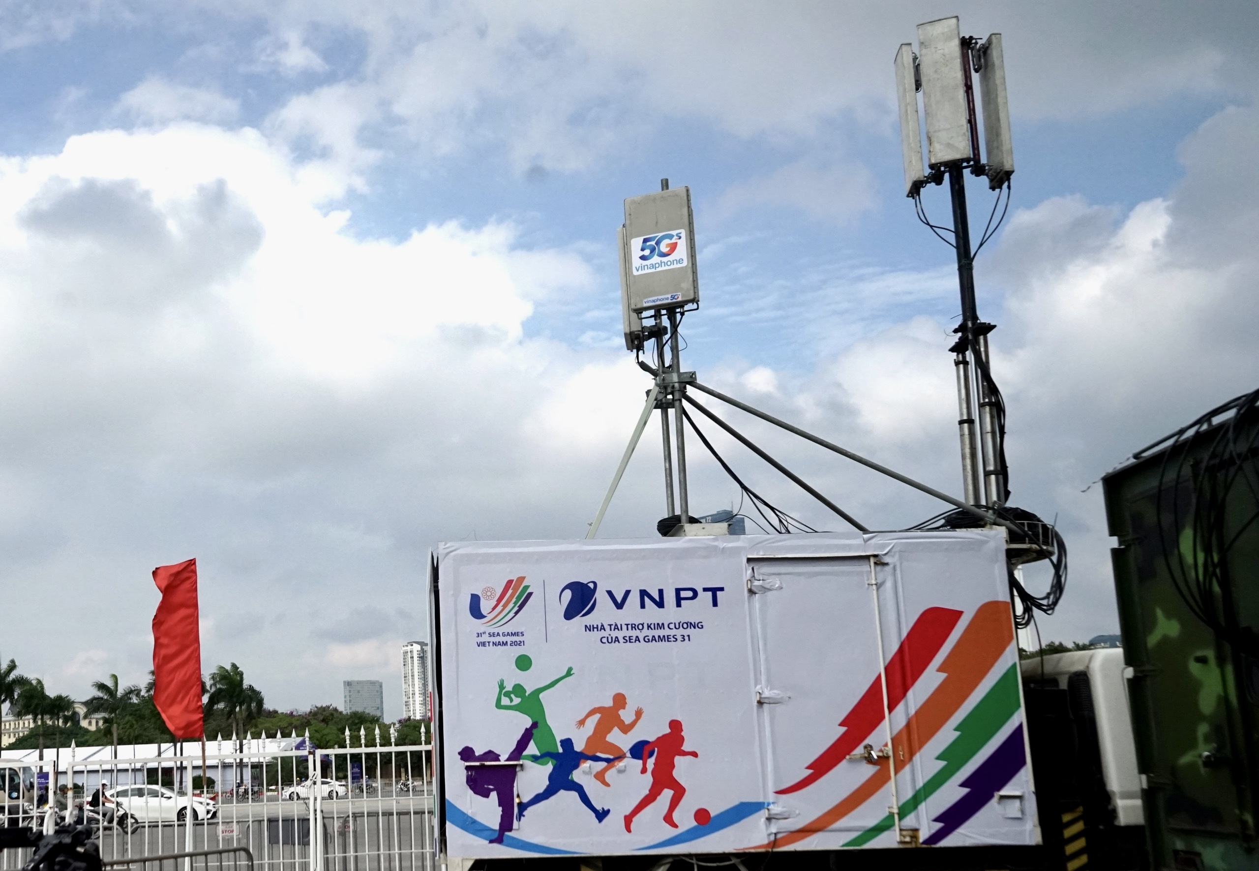 5G VinaPhone tại trận chung kết bóng đá nam Sea Games 31 có tốc độ tới 1Gbps