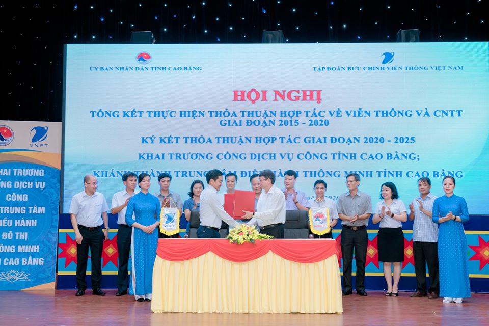 Cao Bang transformed during its 5-year cooperation with VNPT