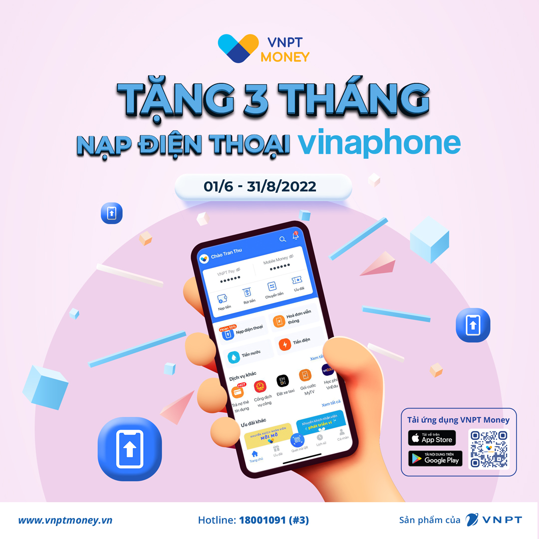  03 THÁNG NẠP THẺ - VUI VẺ NHẬN VOUCHER