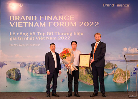 Lần thứ 4 liên tiếp, VNPT đứng thứ 2 Top 50 thương hiệu giá trị nhất Việt Nam