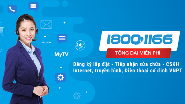 Tổng đài 18001166 là số hotkey duy nhất để đăng ký lặp đặt Internet tại Thanh Hóa