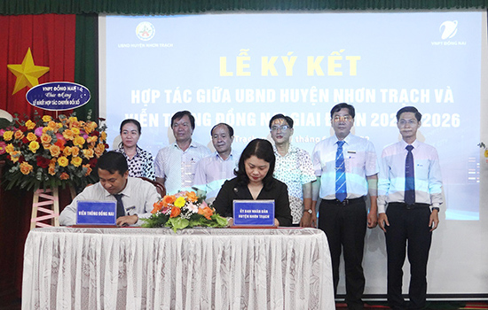 VNPT và UBND huyện Nhơn Trạch (Đồng Nai) hợp tác chuyển đổi số