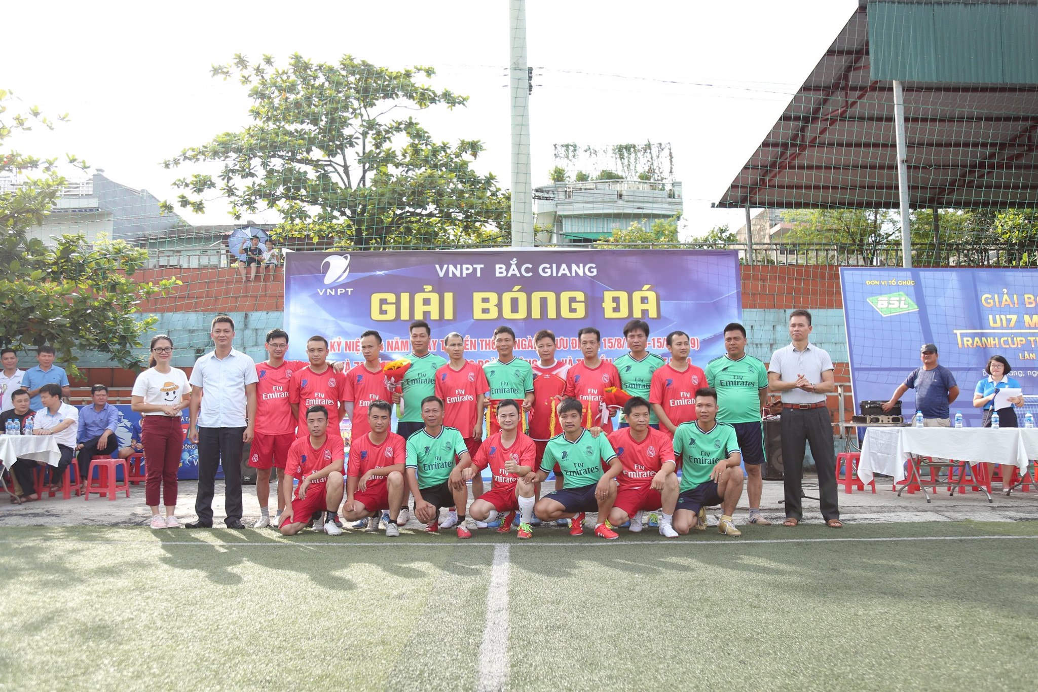 VNPT địa bàn Bắc Giang tưng bừng tổ chức giải vô địch bóng đá nam  kỷ niệm 74 năm thành lập ngành 15/8