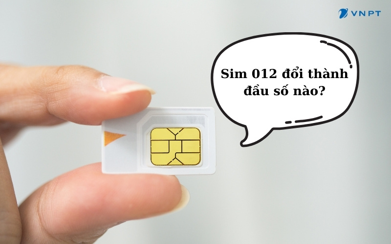 Sim 012 đổi thành đầu số nào mạng VinaPhone?