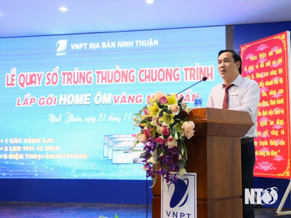VNPT tổ chức chương trình quay số trúng thưởng tại Ninh Thuận