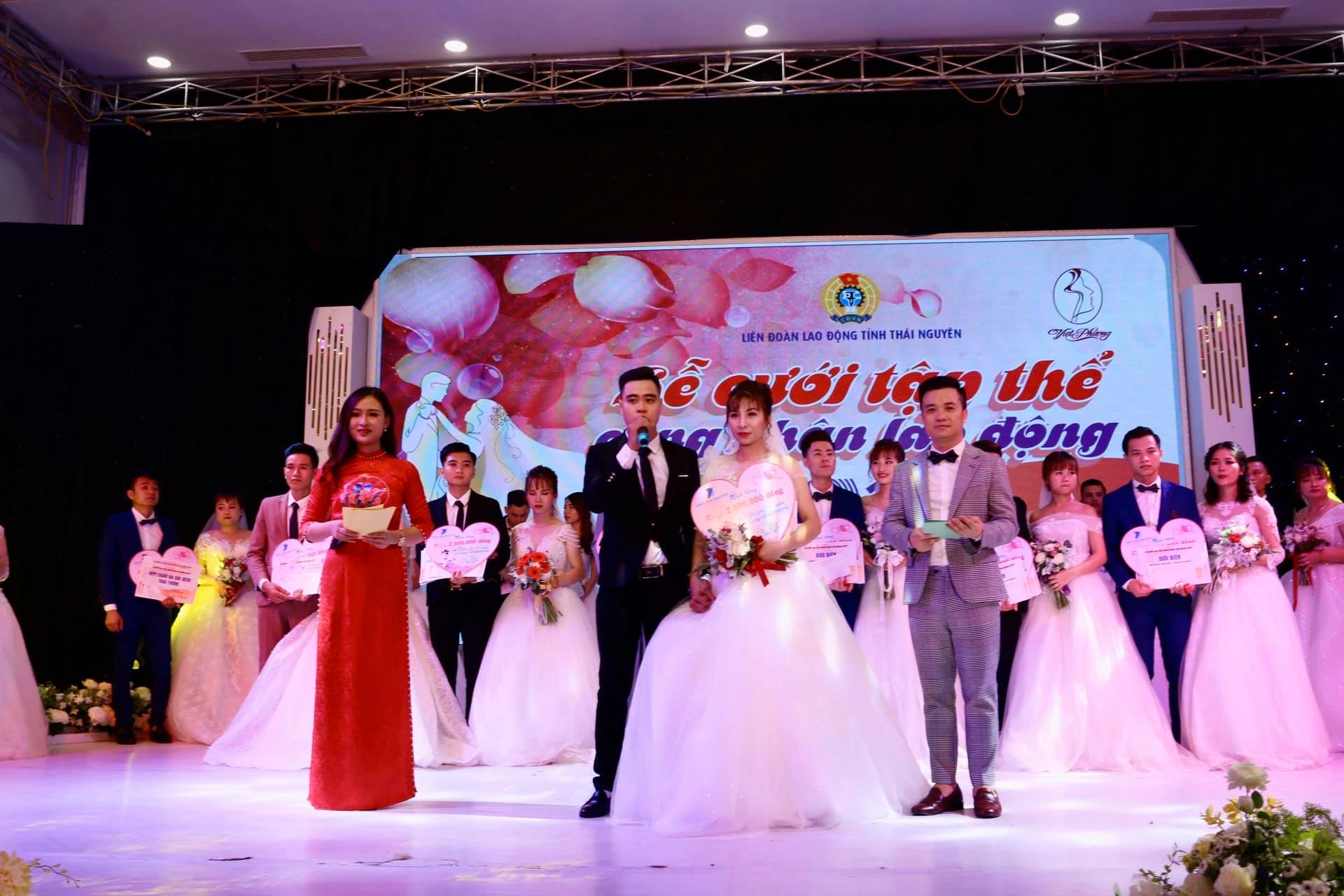 VNPT đồng hành cùng chương trình "Lễ cưới tập thể công nhân lao động năm 2019" tại Thái Nguyên