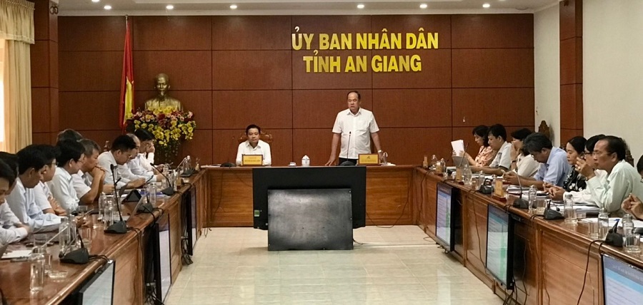 UBND tỉnh An Giang làm việc với Tập đoàn Bưu chính viễn thông Việt Nam