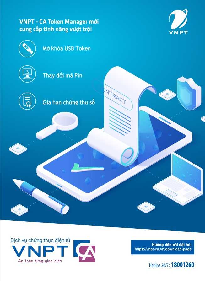 Lợi ích của việc sử dụng VNPT CA Token Manager