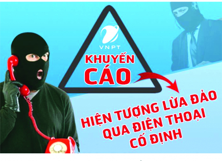 Khuyến cáo về việc lừa đảo qua Điện thoại cố định