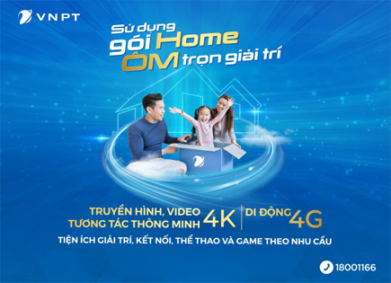 Nhiều ưu đãi với gói Home Combo