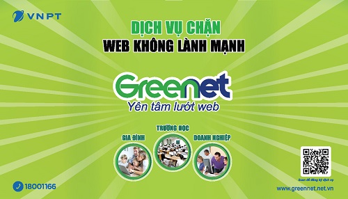 VNPT mắt dịch vụ chặn website xấu độc GreenNet giúp môi trường trực tuyến trong sạch và an toàn hơn