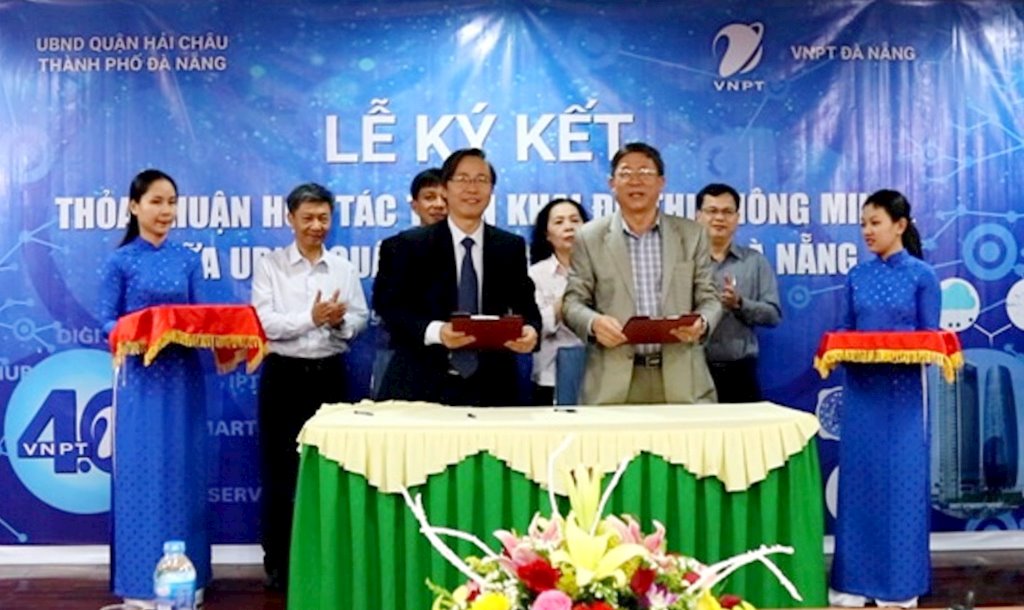 VNPT Đà Nẵng và UBND Quận Hải Châu hợp tác xây dựng Quận thông minh