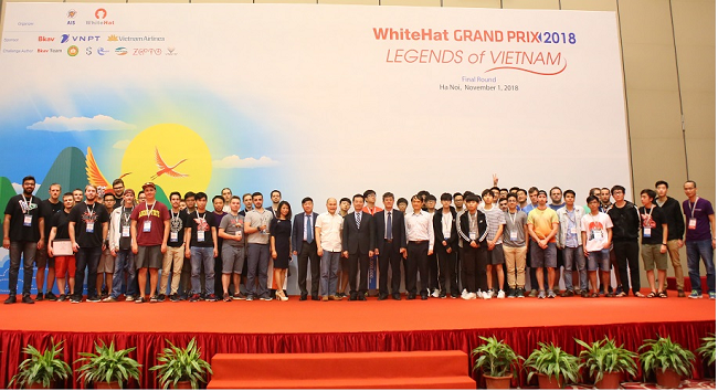 VNPT là nhà tài trợ Vàng cuộc thi An toàn không gian mạng toàn cầu WhiteHat Grand Prix 2018