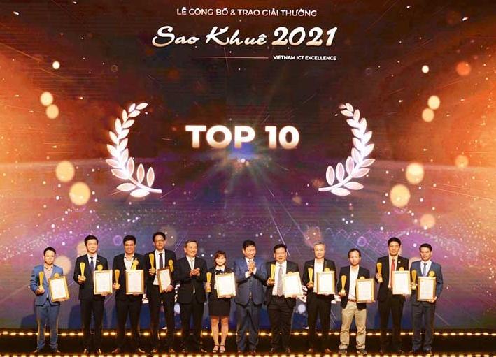 Giải pháp VNPT iOffice xuất sắc thuộc Top 10 Giải thưởng Sao Khuê 2021