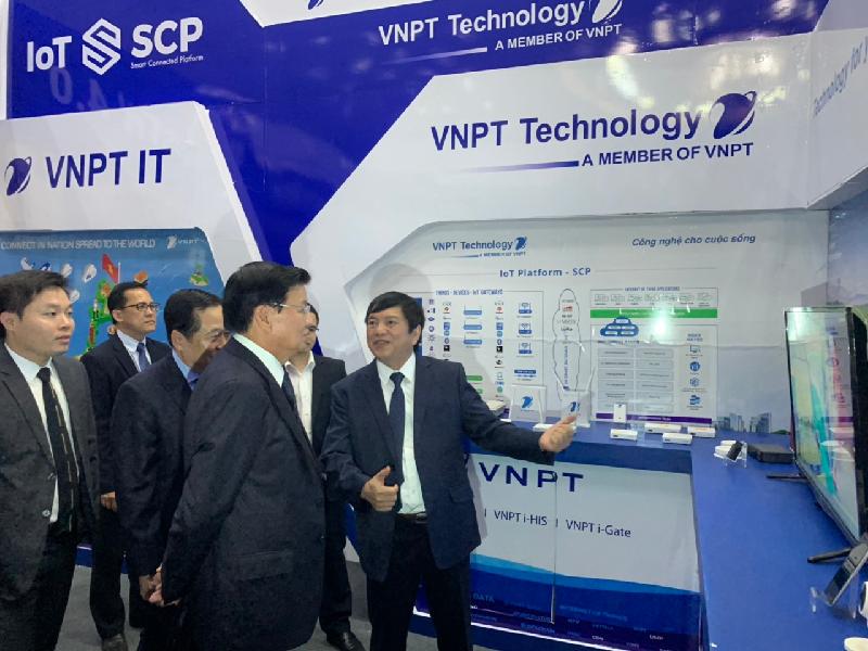 VNPT mang các sản phẩm, dịch vụ VT - CNTT tiêu biểu đến triển lãm LAO ICT EXPO 2019