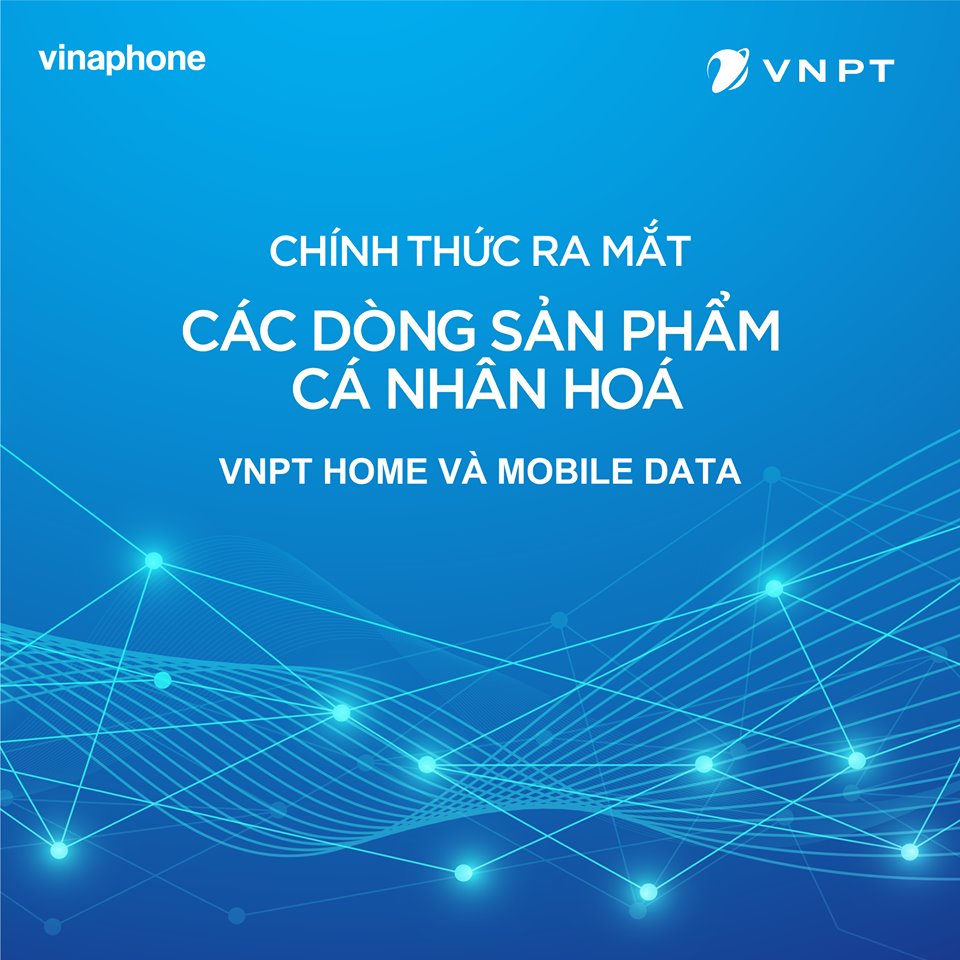 Cá nhân hóa - gói cước mới của VNPT VinaPhone  dành cho người dùng kết nối 4.0