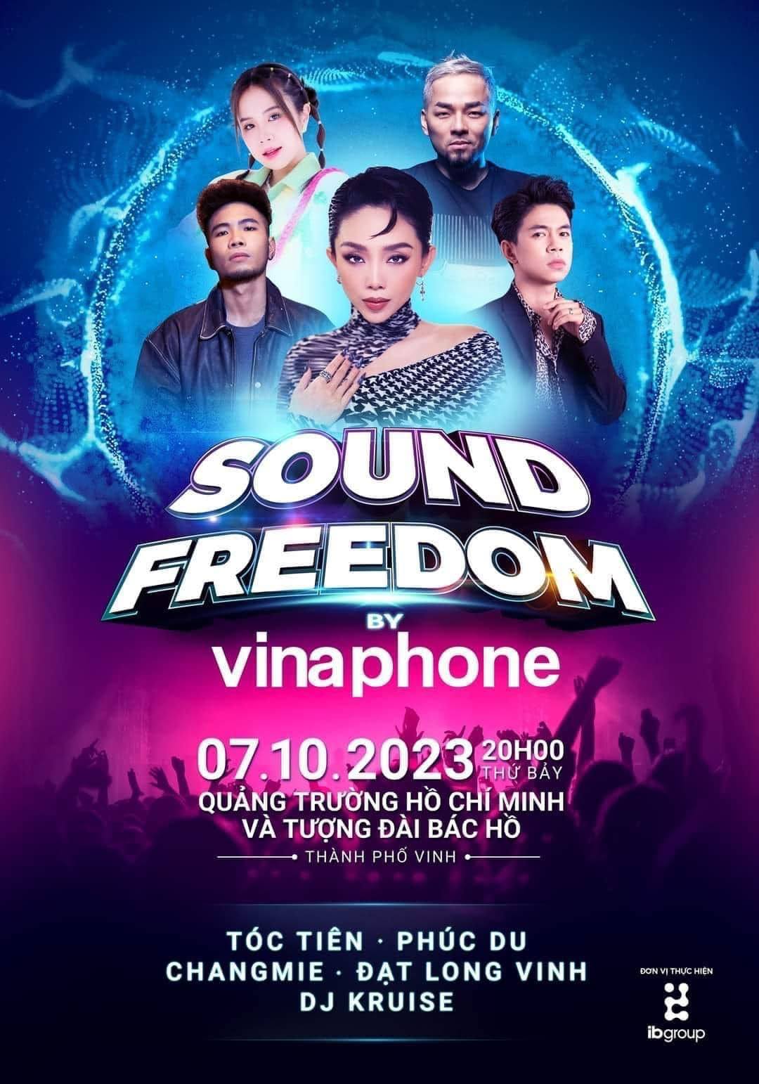 Bùng nổ chuỗi sự kiện âm nhạc Sound Freedom by VinaPhone