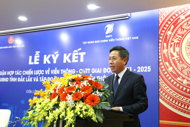 Dak Lak province highly appreciates the role of VNPT in developing telecommunications and IT