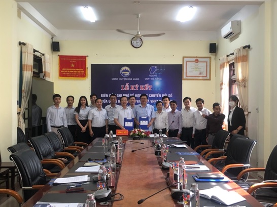 VNPT hợp tác chuyển đổi số huyện Hòa Vang, TP. Đà Nẵng