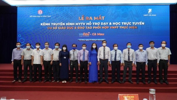 Ra mắt kênh dạy và học trực tuyến “vnEdu - Cà Mau” trên MyTV