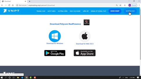 tải phần mềm VNPT Meeting