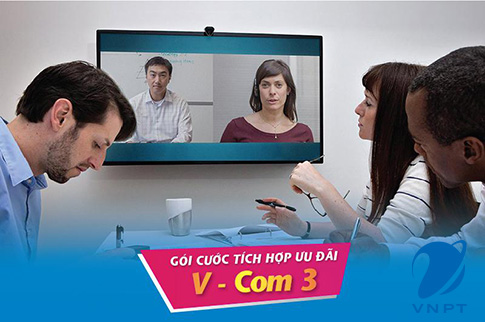 Gói dịch vụ họp truyền hình trực tuyến v-com3