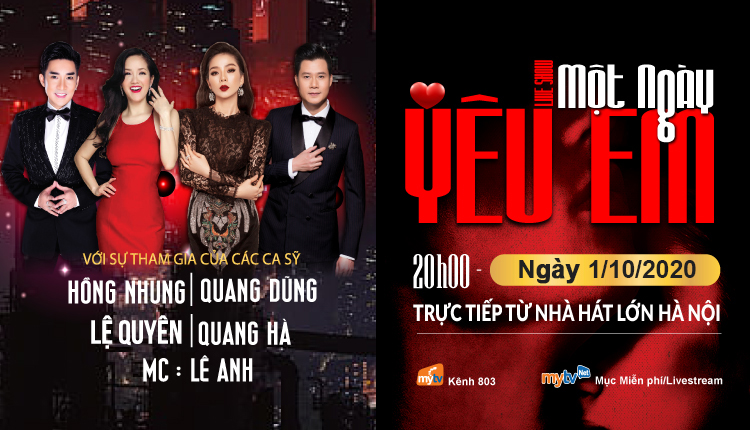 "Một Ngày Yêu Em" - Liveshow âm nhạc đẳng cấp đón “Mùa Yêu”