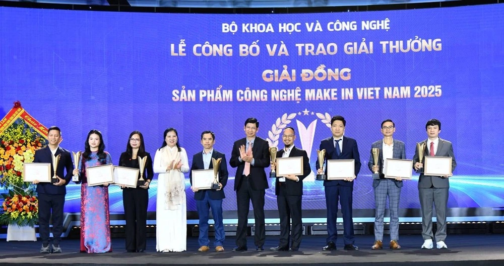 VNPT iMineral wins the Bronze Award at the Outstanding Digital Technology Product Awards in the field of agriculture, natural resources, and environment